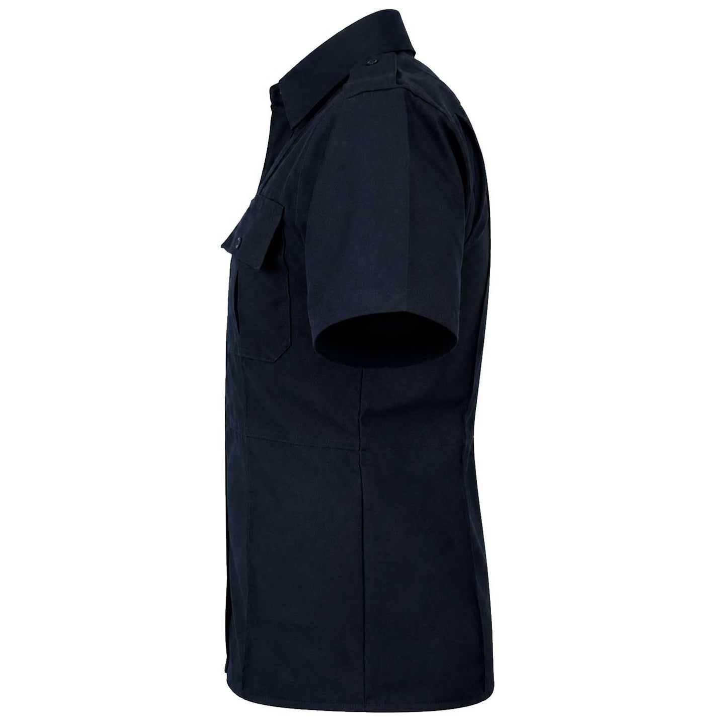 Camisa Táctica Uniforme Azul y Blanco Policía Botones Simulados Residen Evil Militaría
