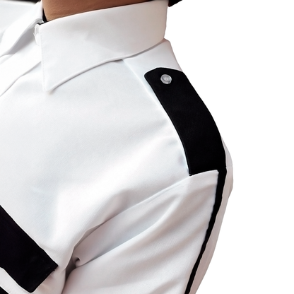 Camisa Vestir Atenas Manga Larga con Franja Residen Evil Militaría