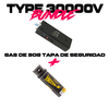 Kit de Defensa Personal Taser30000k  y Gas  90g Con  Tapa de seguridad.