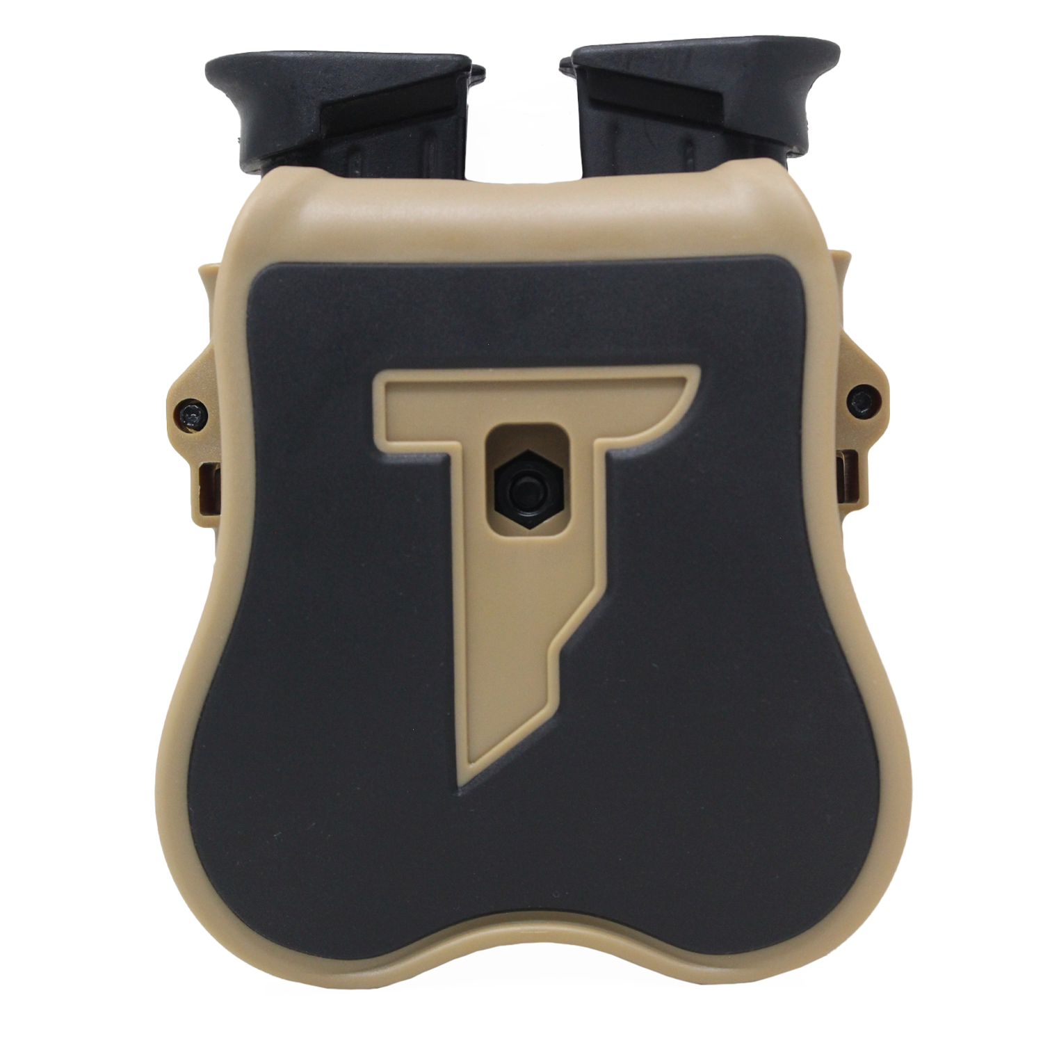 Porta Cargador Doble Universal Cytac De Polimero Ligero