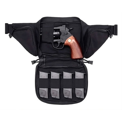 Cangurera Riñonera Táctica Porta Arma Residen Evil Militaría