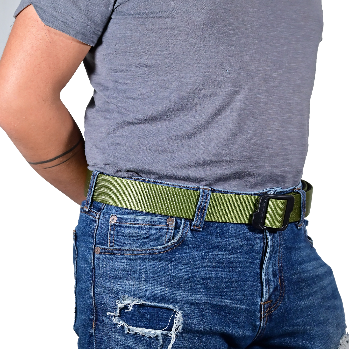 Cinturon Tactico Militar Omitac Doble Capa Porta Accesorios
