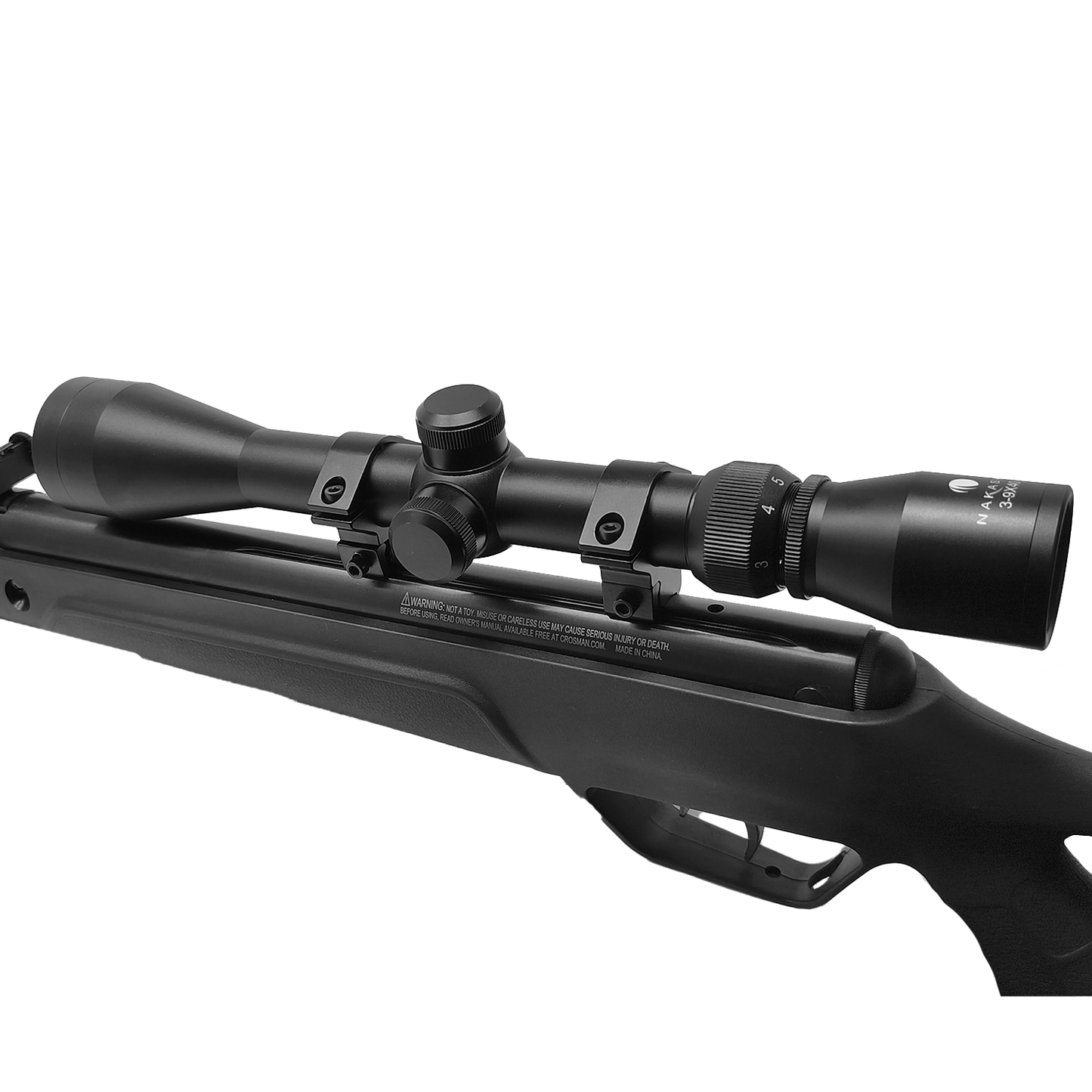 Miras Telescopica 3-9x40 Armas Deportivas Rifles Con Montura Nakashi
