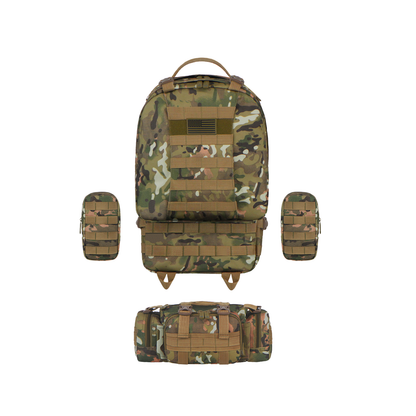Mochila Táctica Impermeable 4 En 1 Molle Eastwest Rtc505 East West Bags