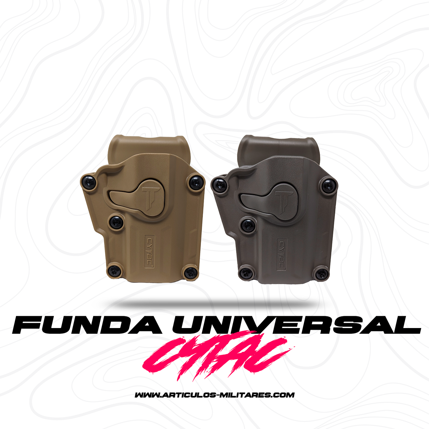 Funda Universal Cytac Color Cafe