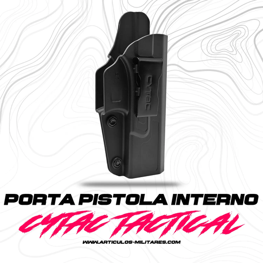 Cinturón con clip interior derecho Glock G17 (generación 5) G22 y G31 (generaciones 1, 2, 3 y 4)