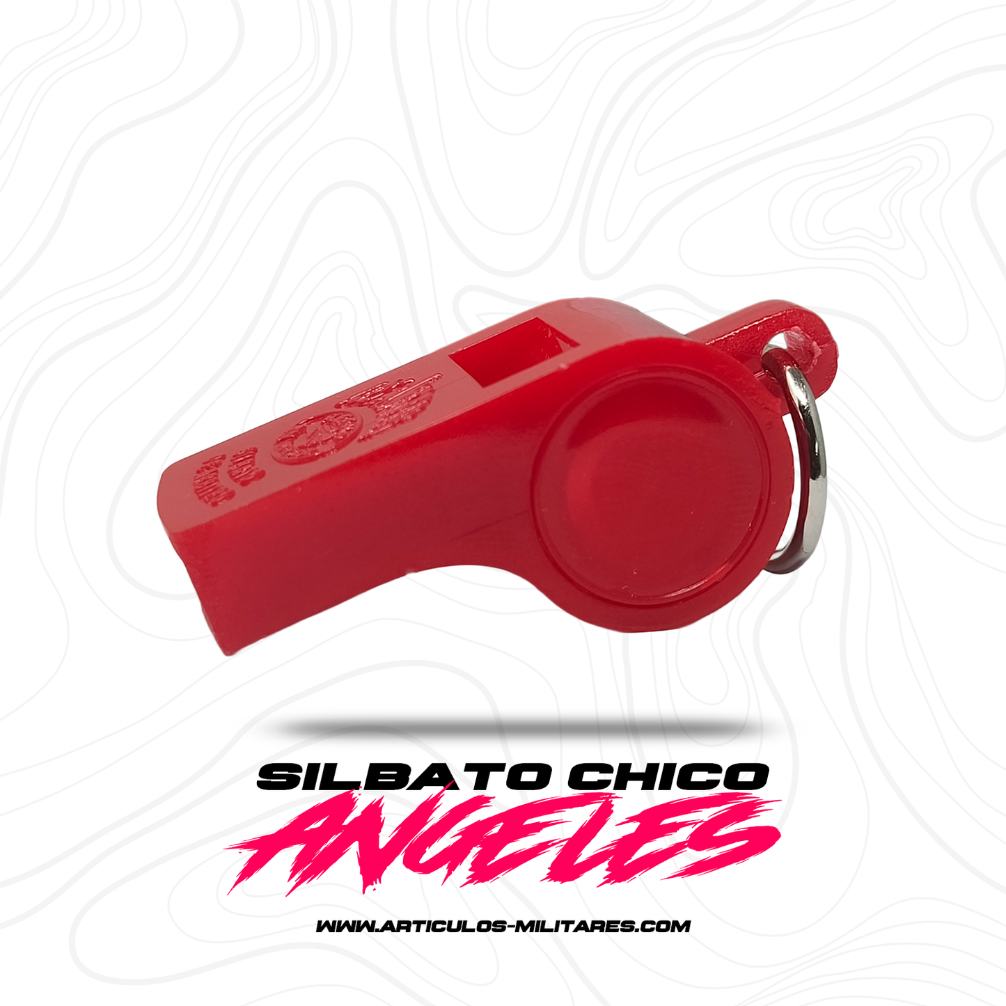 Silbato Plastico Marca Angeles