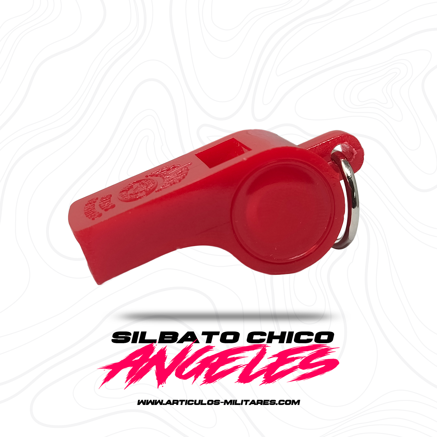 Silbato Plastico Marca Angeles Silbatos Los Angeles