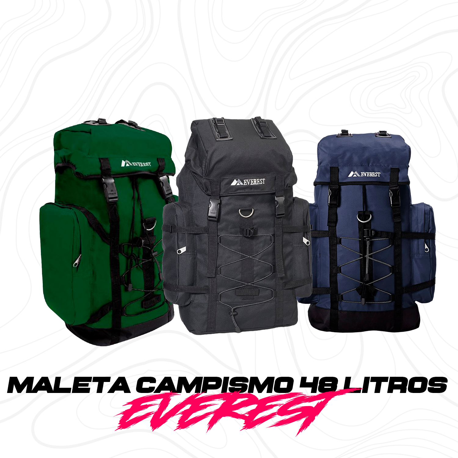 Mochila de Senderismo Tactica Everest