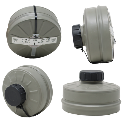 Mascara Antigas USA Israelí M-15 Filtro Sellado 40mm