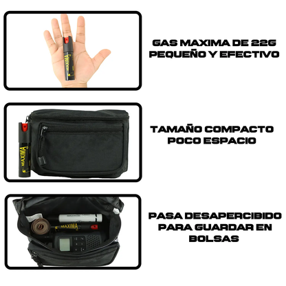 Gas Pimienta pequeño 22g Máxima