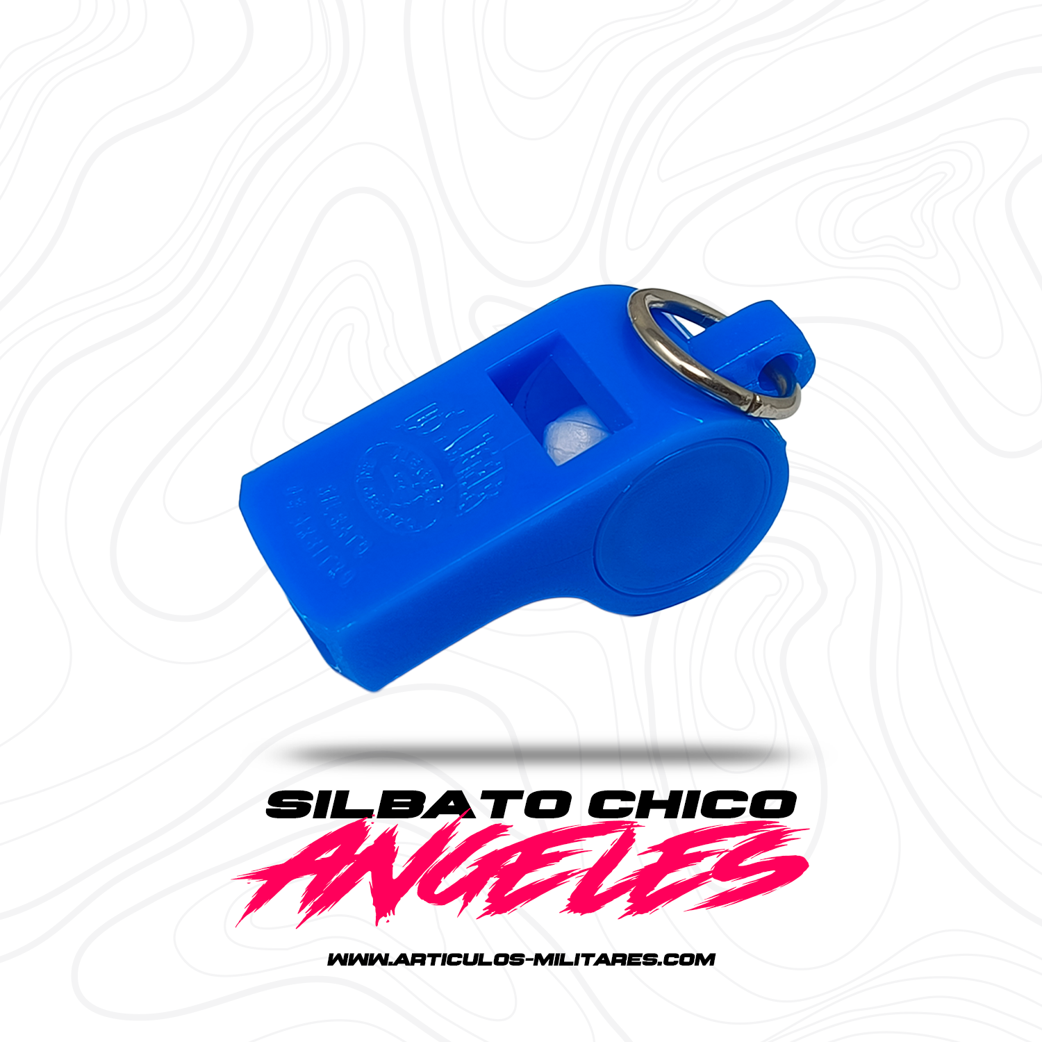 Silbato Plastico Marca Angeles Silbatos Los Angeles