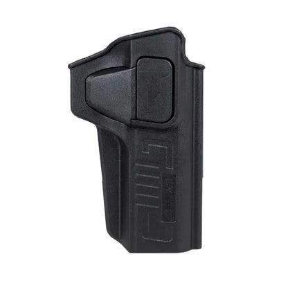  con el holster funda para arma 1911 5  Solo necesitas presionar ligeramente el botón mientras sujetas la pistola para una extracción segura y fluida.