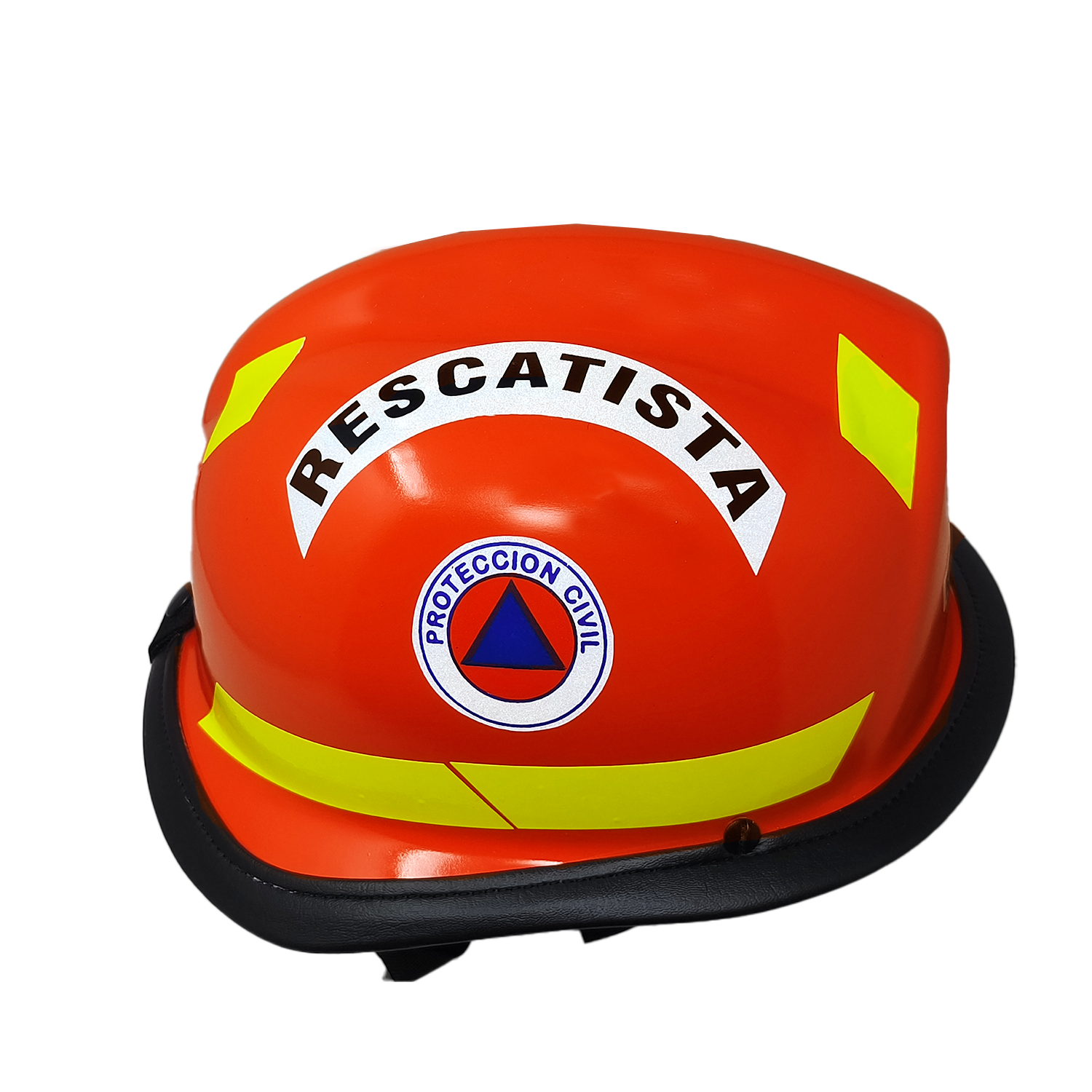 Casco Protección Civil Rescatista Rescate NARANJA