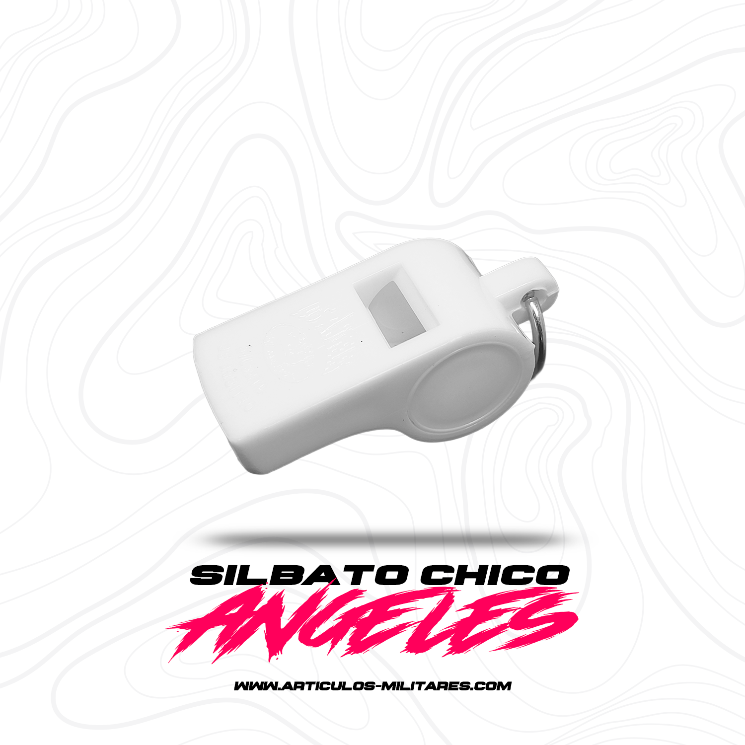 Silbato Plastico Marca Angeles Silbatos Los Angeles