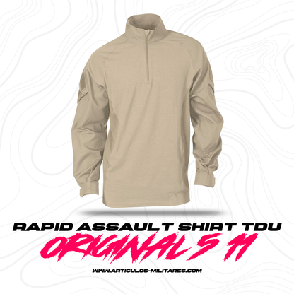 Playera Tactica 5.11 Rapid Assault Shirt Tdu Ripstop