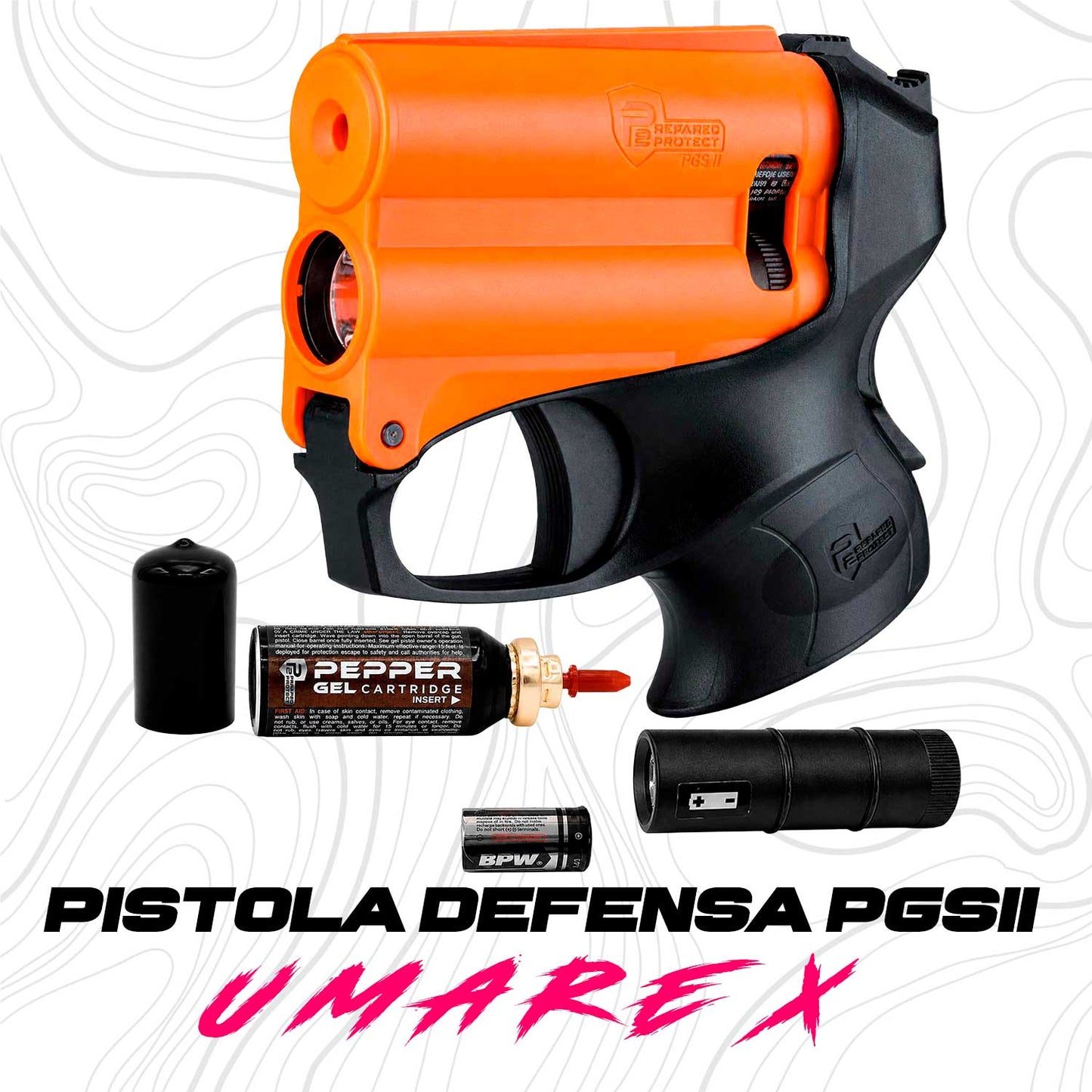 Pistola Pimienta De Gel Defensa Personal P2p Pgs II UMAREX
