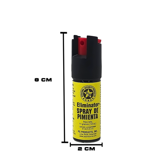 Gas Pimienta Lacrimogeno Psp Eliminator 11g Hecho En E.U