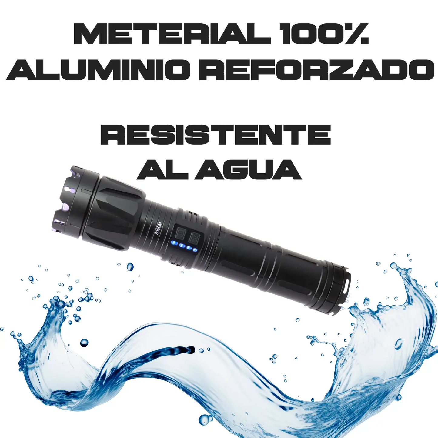 Lampara  TOHIL 299990 Lumens Aluminio Reforzado Resistente al agua