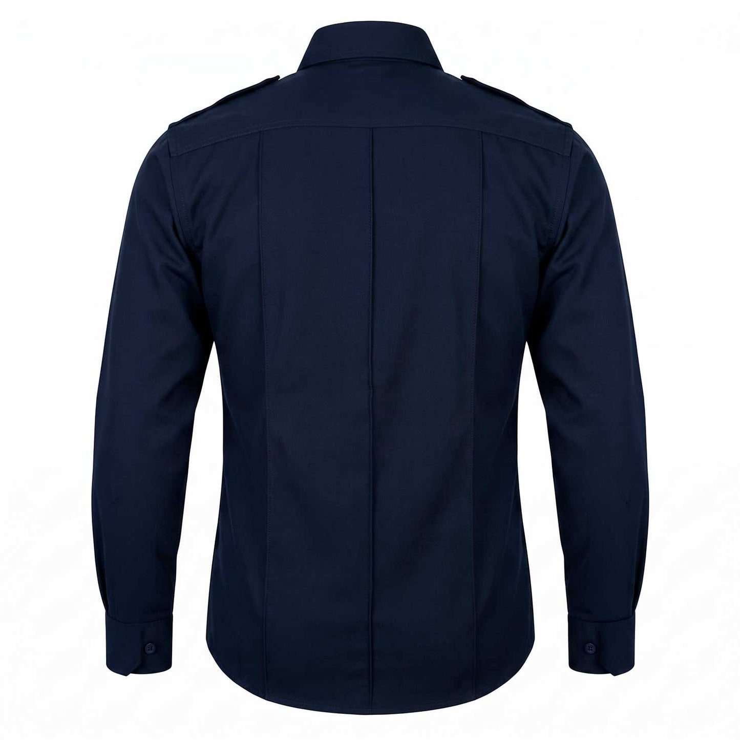 Camisa Táctica Uniforme Azul Marino Manga Larga Policía Residen Evil Militaría