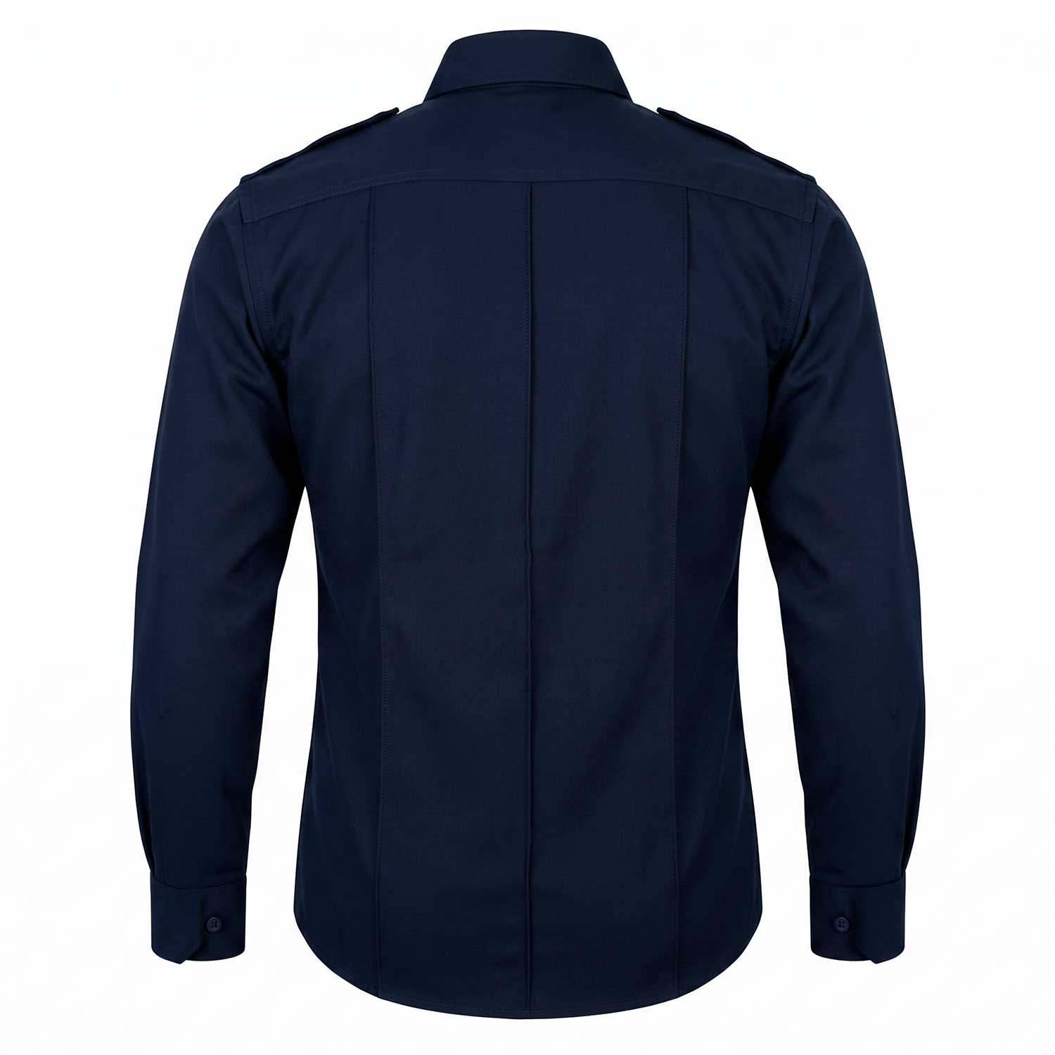 Camisa Táctica Uniforme Azul Marino Manga Larga Policía Residen Evil Militaría