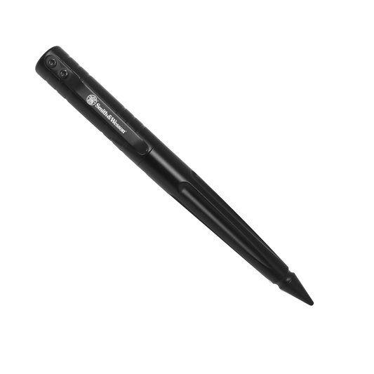 Pluma Tactica Smith & Wesson De Aluminio Tinta Color Negro