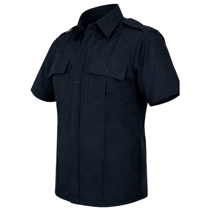 Camisa Táctica Uniforme Azul y Blanco Policía Botones Simulados Residen Evil Militaría