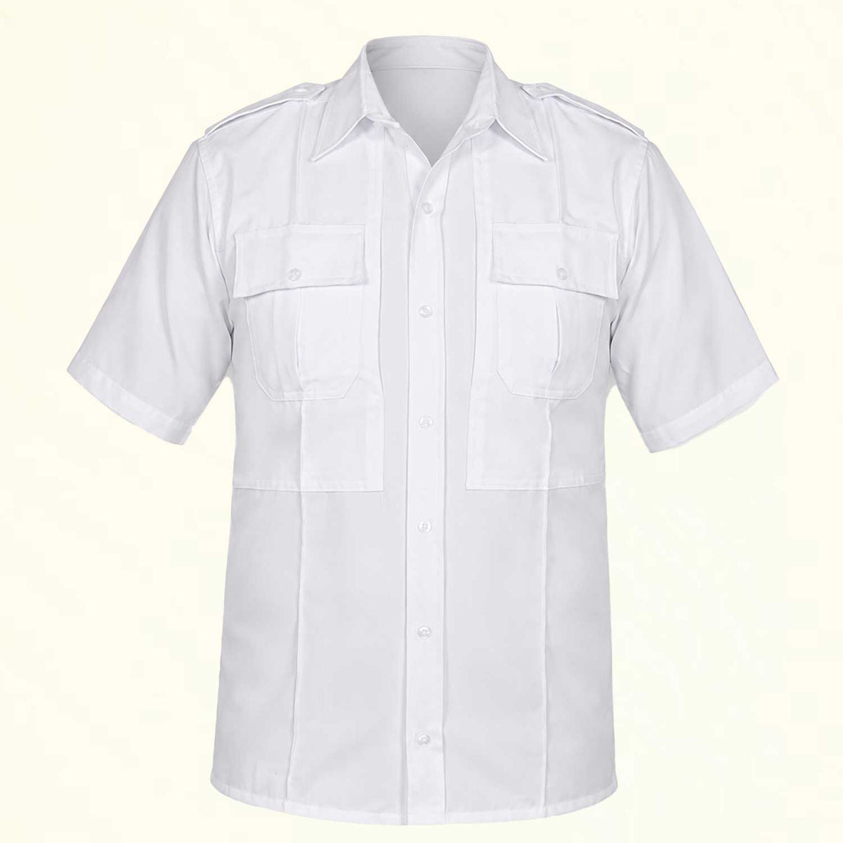 Camisa Táctica Uniforme Azul y Blanco Policía Botones Simulados Residen Evil Militaría