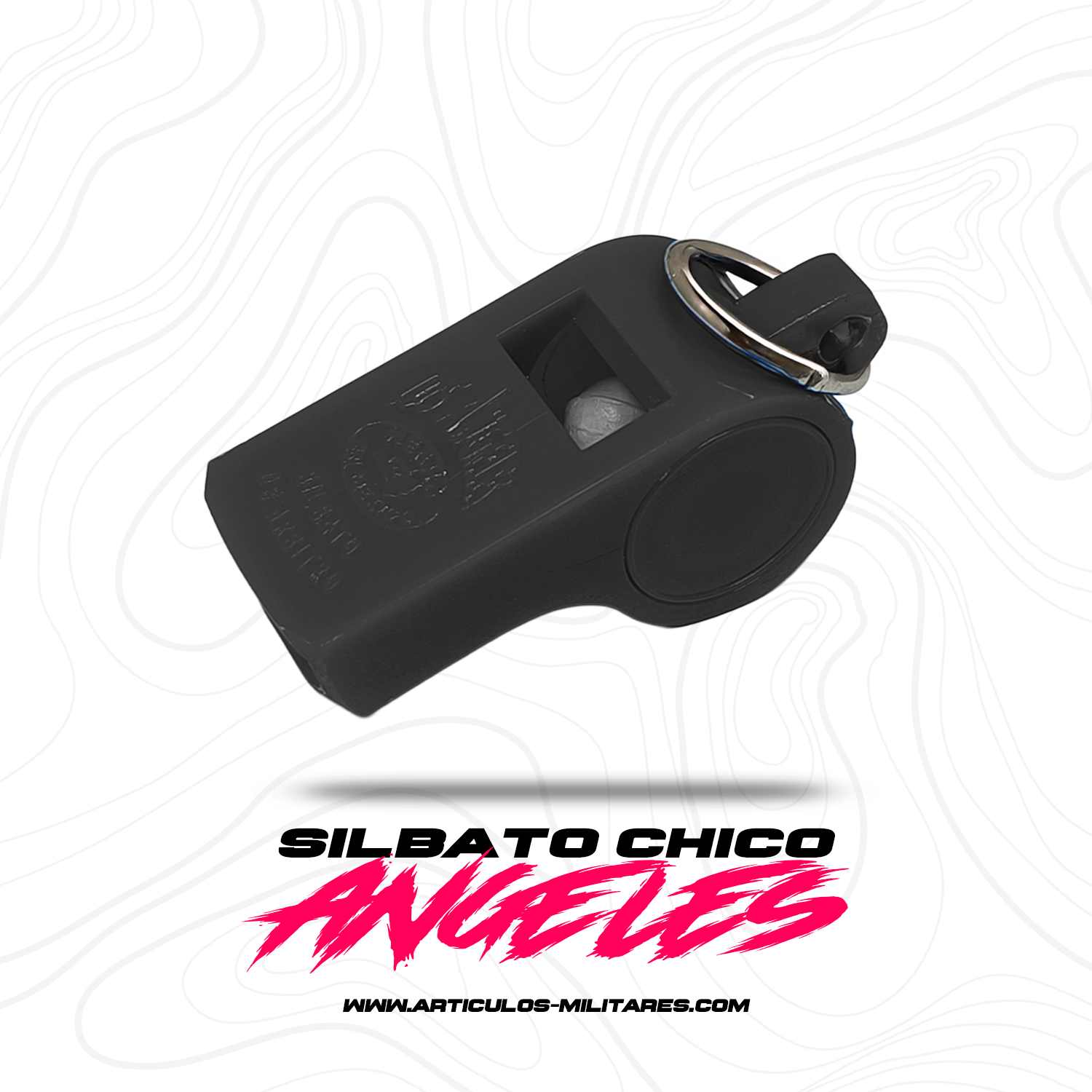 Silbato Plastico Marca Angeles Silbatos Los Angeles