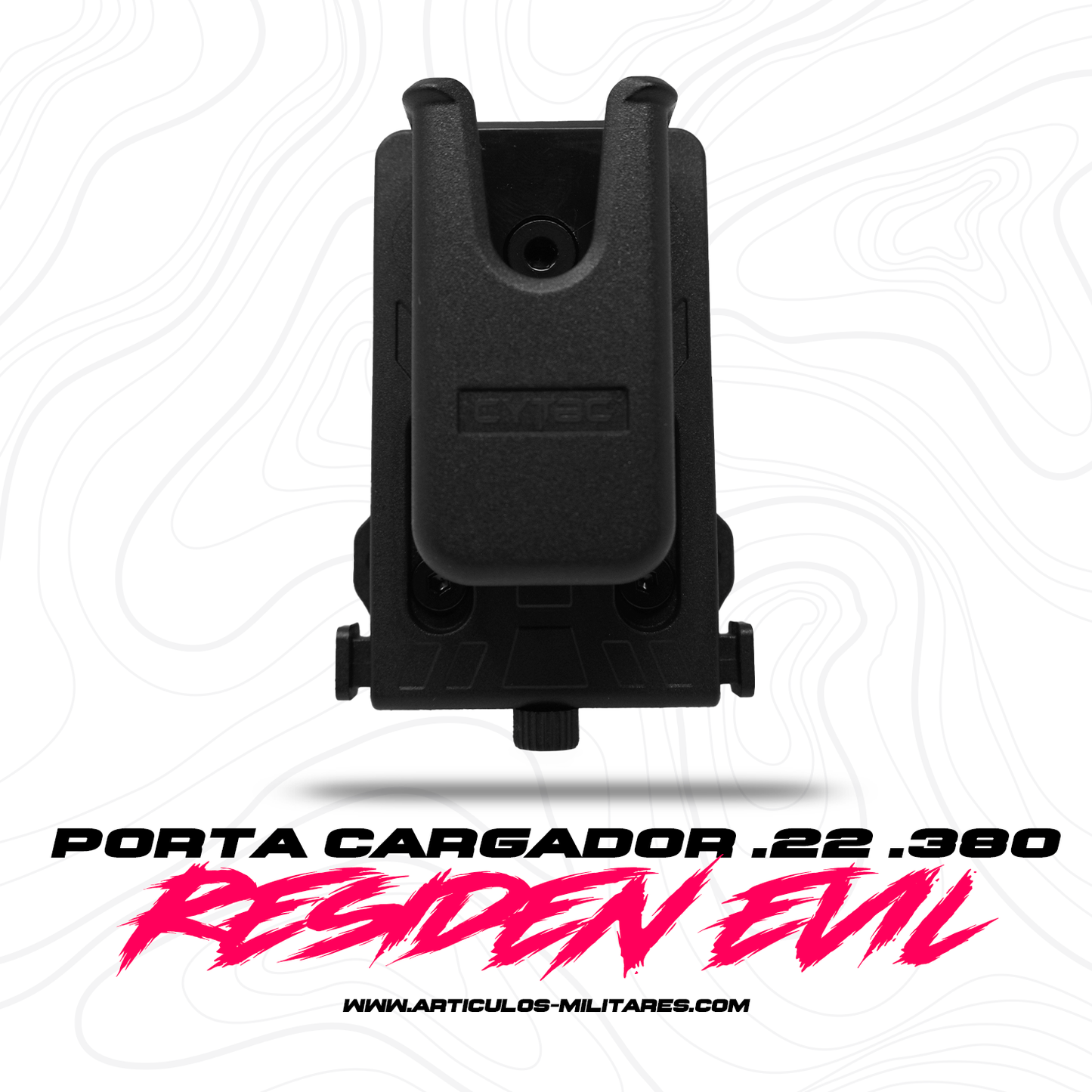 Porta Cargador Para Pistola .22 .380 Cytac De Polimero