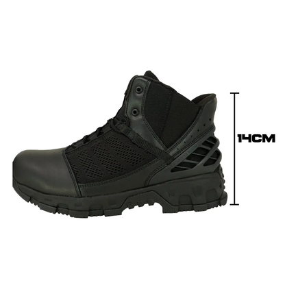 Botas Tácticas Alpha Freedom 6 Negras (Cortas) ORIGINAL SWAT Residen Evil Militaría