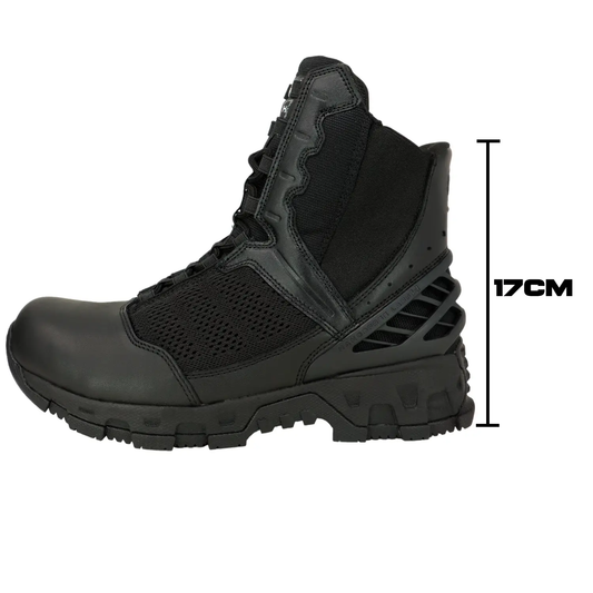 Botas Tácticas Alpha Freedom 8 Negras (Largas) ORIGINAL SWAT