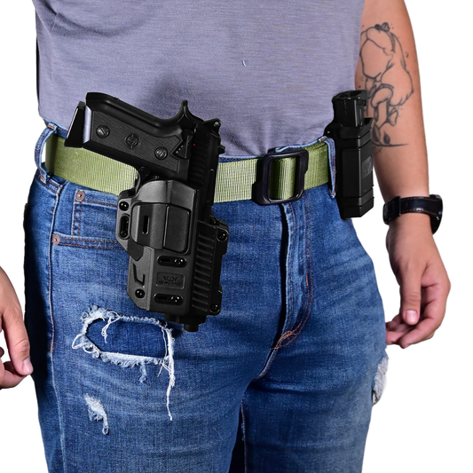 Cinturon Tactico Militar Ligero Omitac Hebilla De Polimero