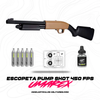 Escopeta Umarex Ngx Pump Shot 4.5m De Polimero Ligero 450fps