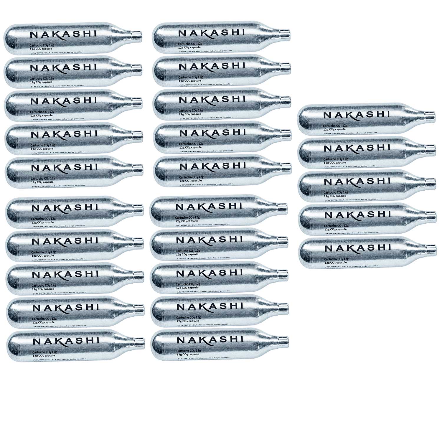 Balines De Metal 1500 4.5m Nakashi Kit 25 Tanques De Co2 12g Residen Evil Militaría