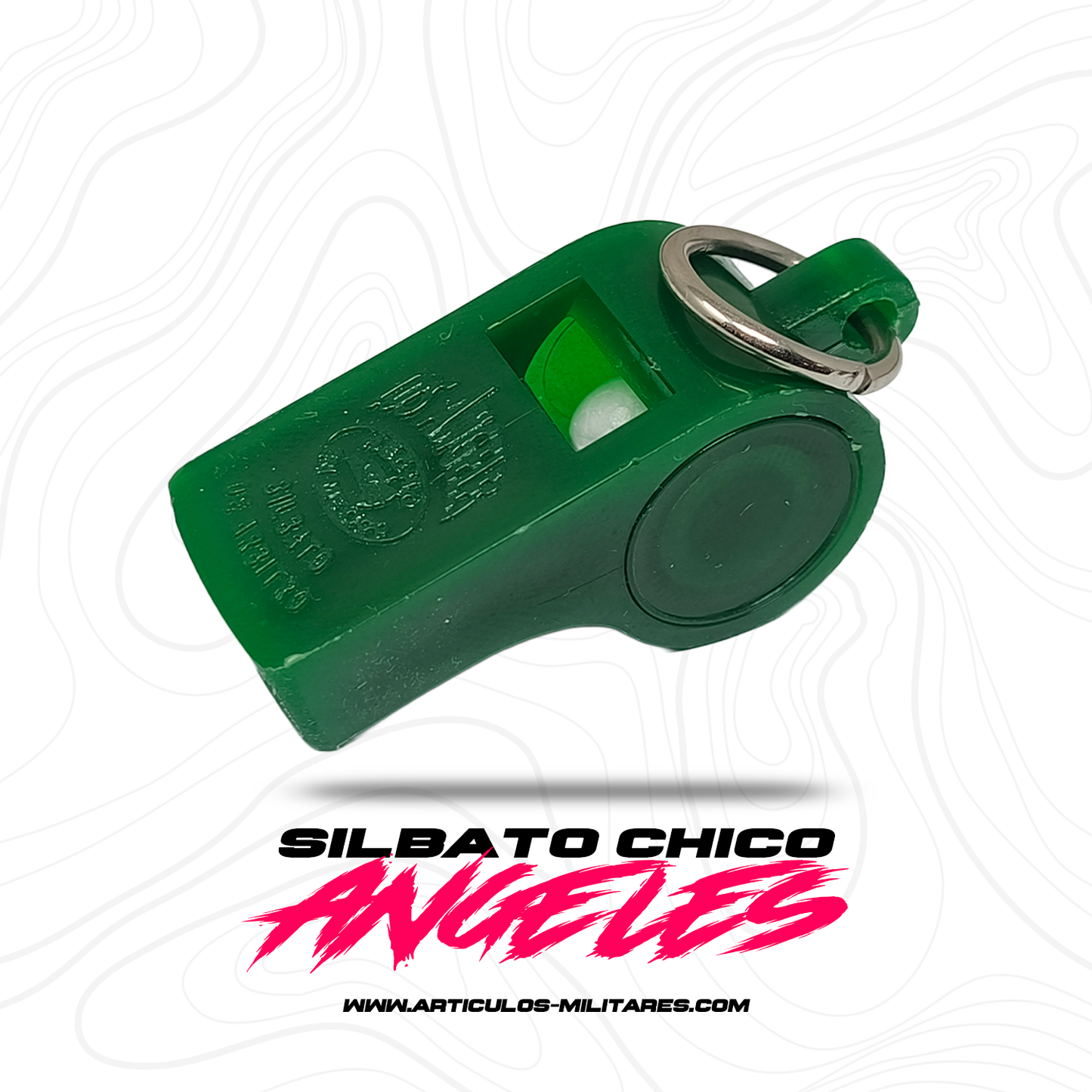 Silbato Plastico Marca Angeles