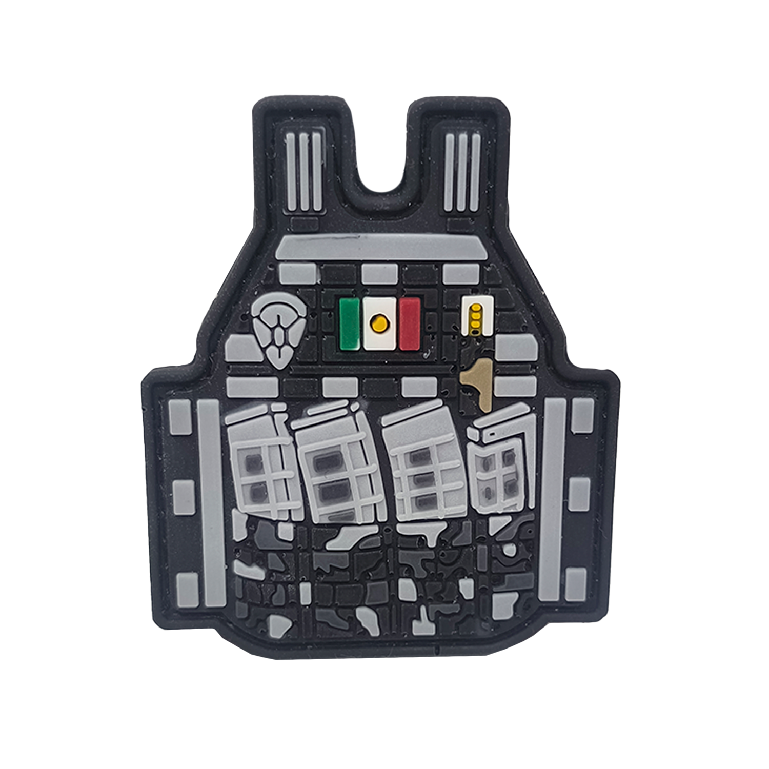 Parches Tacticos De Chaleco De PVC