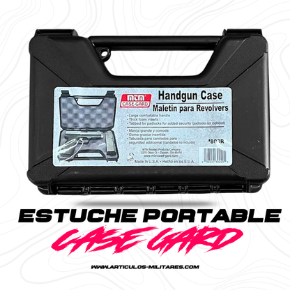 Estuche Rígido  Para Pistola Revolver Corto Case Gard 803R