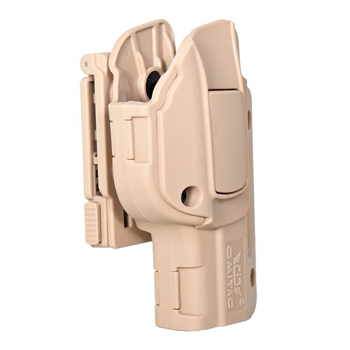 Funda Para Pistola Glock 17,22,23 Gen 1,2,3,4 Y Glock 17  Gen 5 Cinturon Omitac  Caqui Residen Evil Militaría