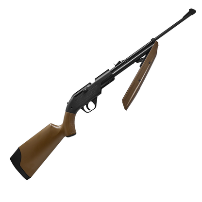 Rifle Bombeo 760 4.5mm Mira telescópica 4x10mm Crosman Pumpmaster