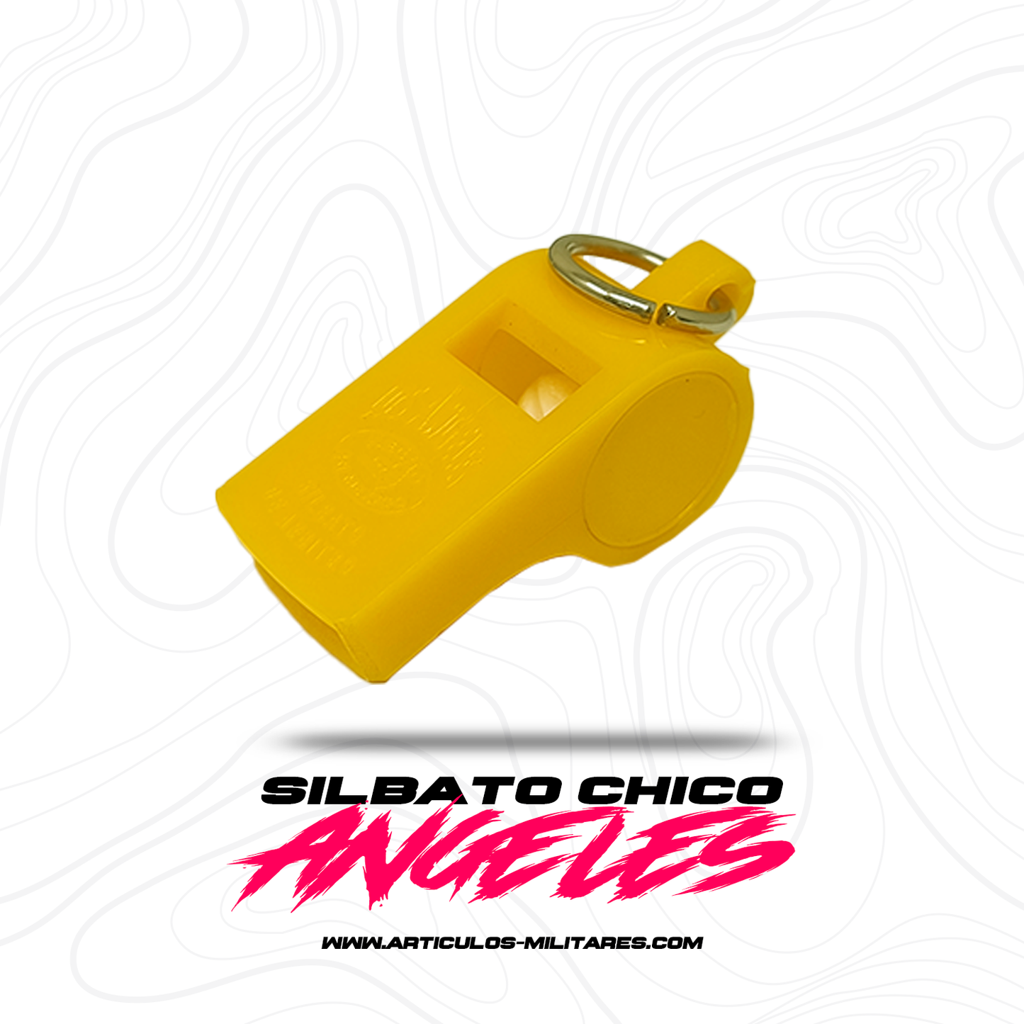 Silbato Plastico Marca Angeles
