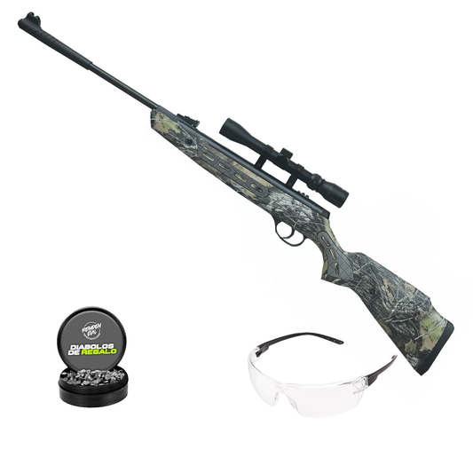Rifle Hatsan 1000c Striker 800fps Camo 5.5mm