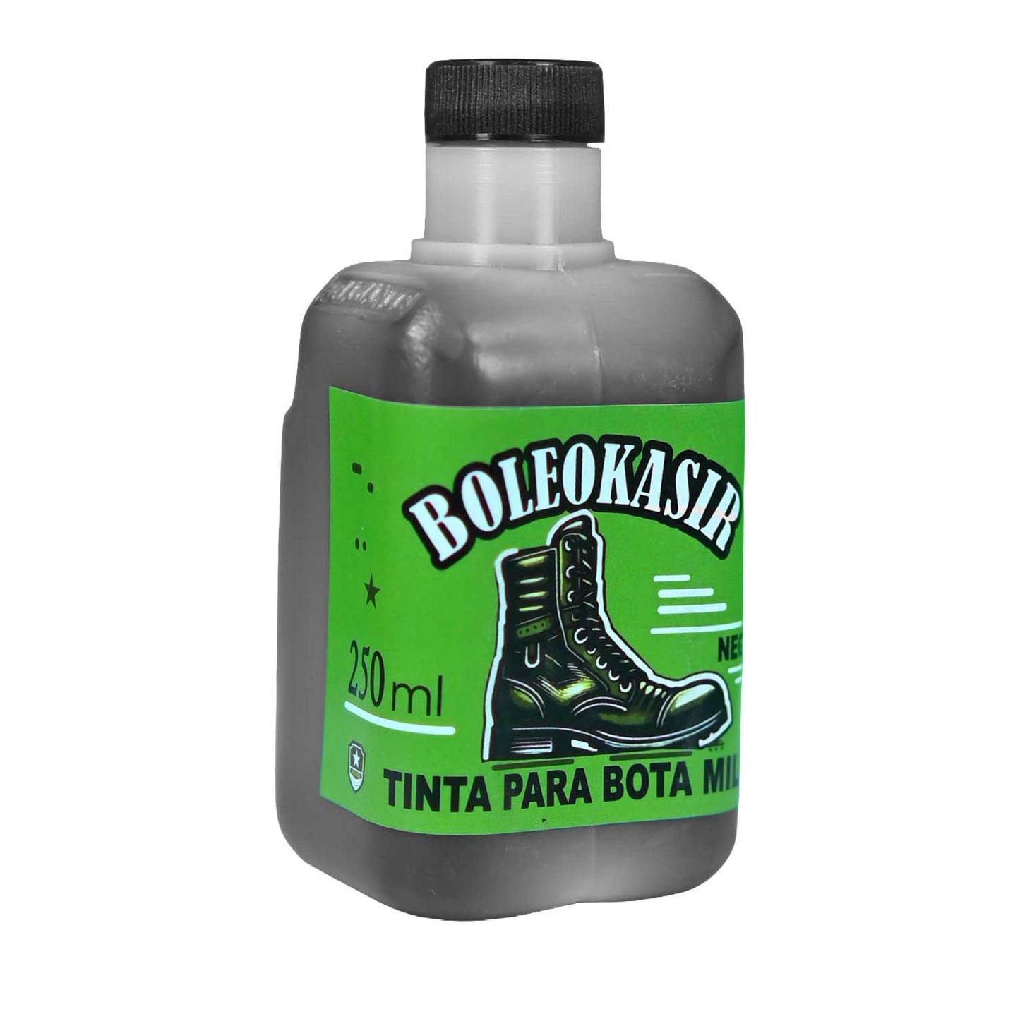 Bote de tinta negra   restaura el color negro, revitaliza el calzado desgastado y ayuda a disimular rayones o pérdida de tono