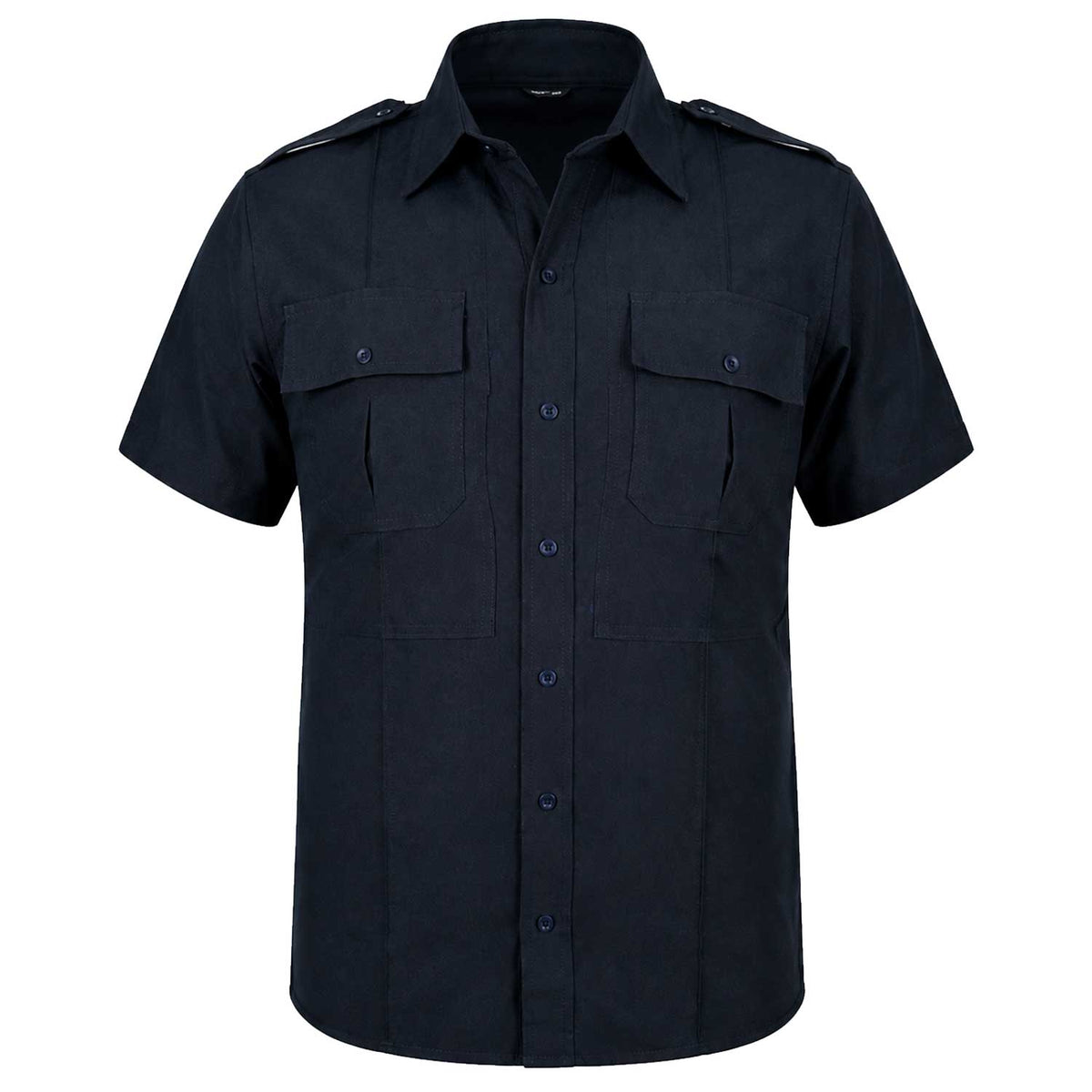 Camisa Táctica Uniforme Azul y Blanco Policía Botones Simulados Residen Evil Militaría