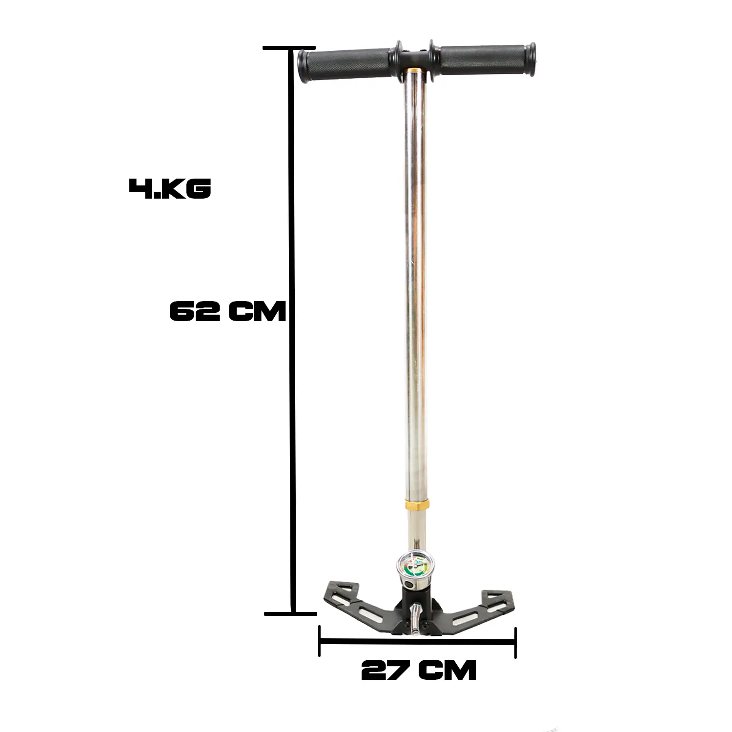 Bomba Pcp 3 Etapas 300 Bar 4500 Psi   Cromada