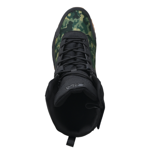 Botas Tacticas Fila Chastizer Negra Camu Cierre Original