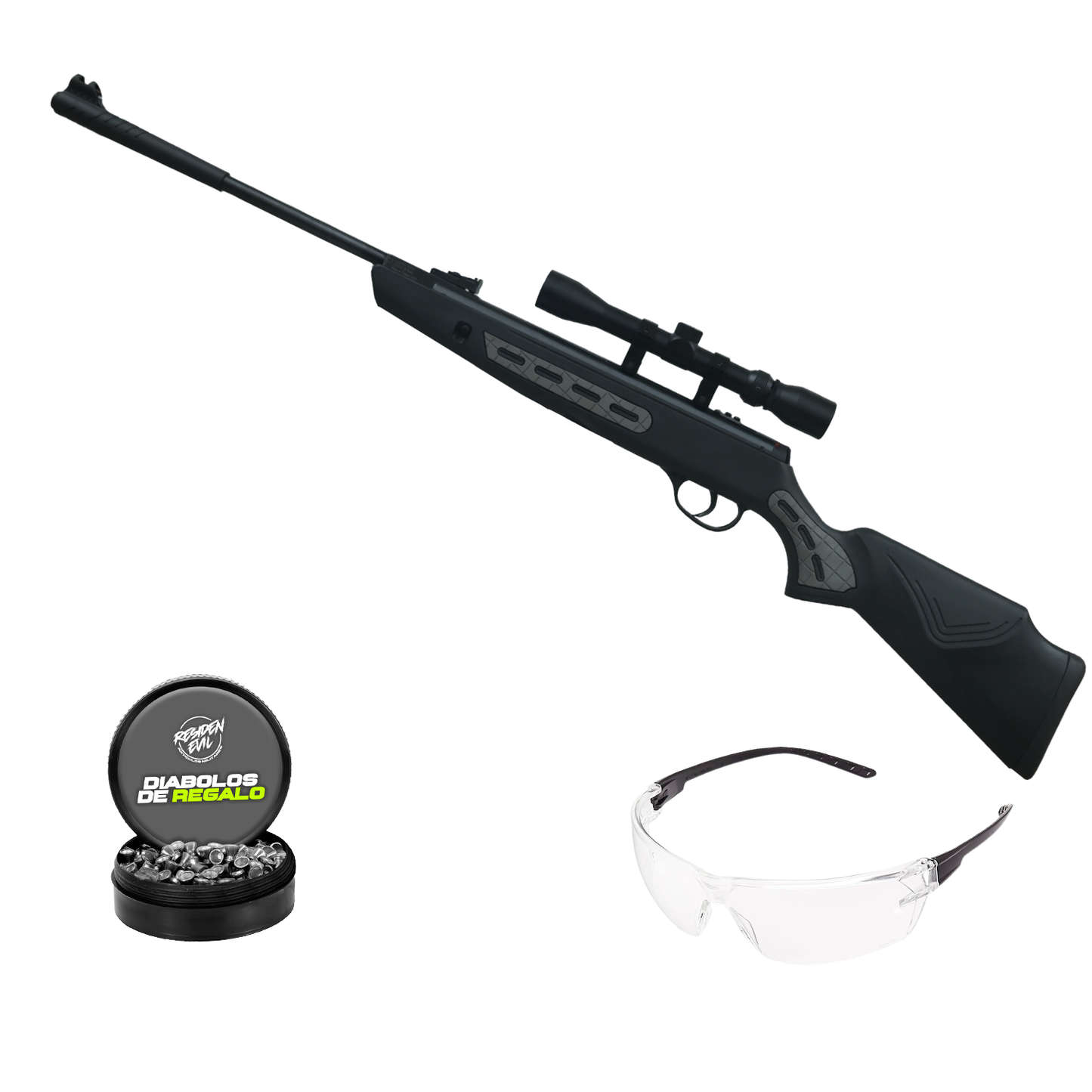 Rifle De Aire Hatsan 1000s Striker 800fps Calibre 5.5mm