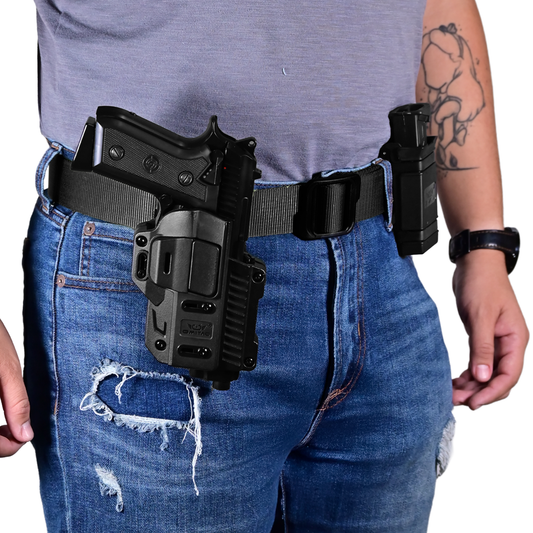 Cinturon Tactico Militar Ligero Omitac Hebilla De Polimero