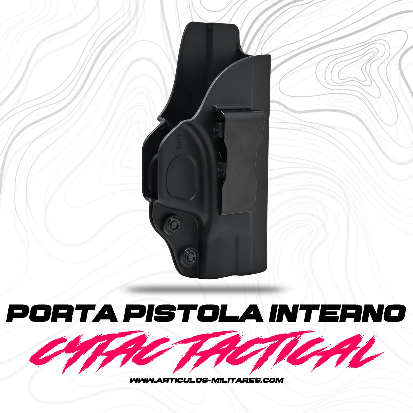 Porta Pistola Interno Marca Cytac Para Armas  .403.1-9mm3.1