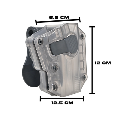 Funda Para Arma Milfort Holster Universal Pistola Diestro Milfort